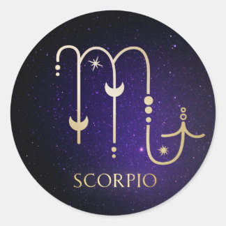 Sticker Rond Scorpio