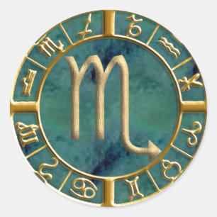 Sticker Rond Scorpio