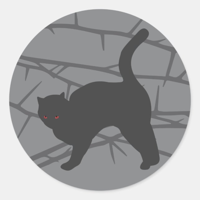 Sticker Rond Secrets de l'ombre (Devant)