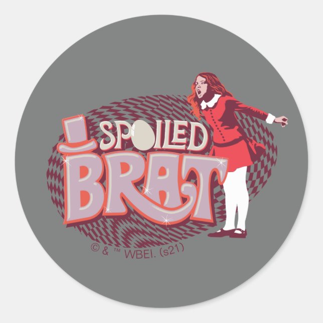 Sticker Rond Sel de veruca - Porte cuite (Devant)