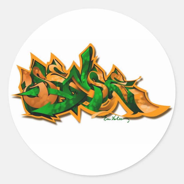 Sticker Rond Sens (Devant)