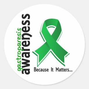 Sticker Rond Sensibilisation 5 Gastroparèse
