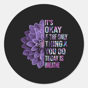 Sticker Rond Sensibilisation à la prévention du suicide3