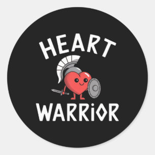 Sticker Rond Sensibilisation à l'hépatite Maladie cardiaque Mam