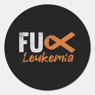 Sticker Rond Sensibilisation au cancer du sang