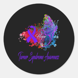 Sticker Rond Sensibilisation au syndrome