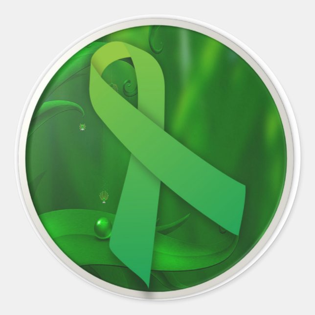 Sticker Rond Sensibilisation aux troubles bipolaires (Devant)