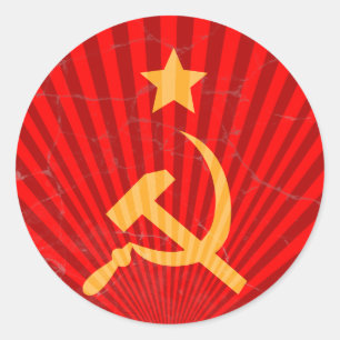 Sticker Rond Serp i molot