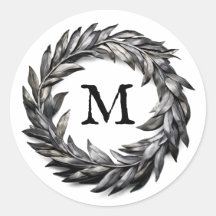 Serre Masculine Métallique Avec Votre Monogramme