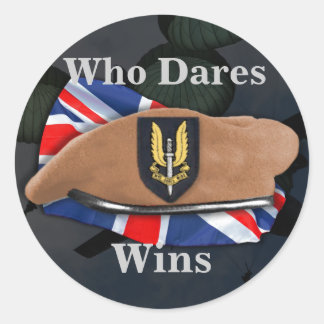 Sticker Rond service aérien spécial dit vétérans anciens combat