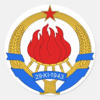STICKER ROND SFRJ