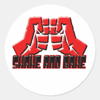 STICKER ROND SHAKE ET BAKE
