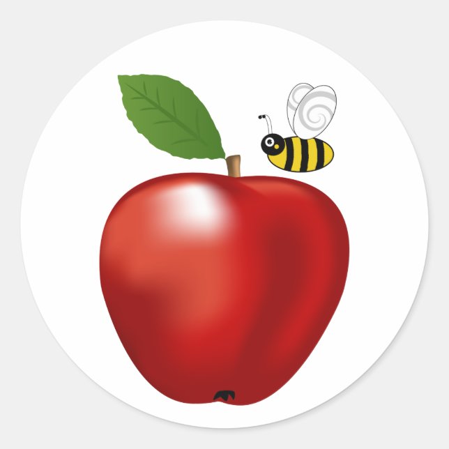 Sticker Rond Shanah Tovah Rosh Hashanah Nouvel An juif (Devant)
