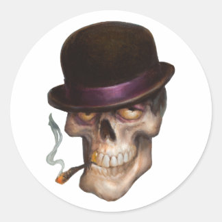 Sticker Rond Sharkey