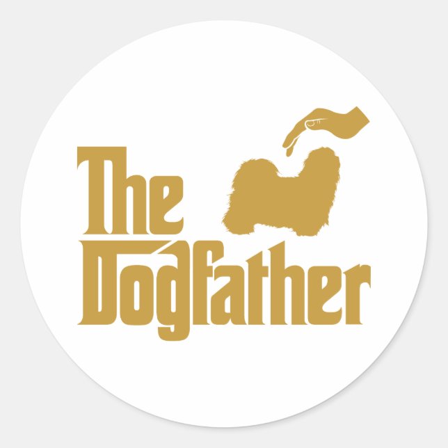 Sticker Rond Shih Tzu (Devant)