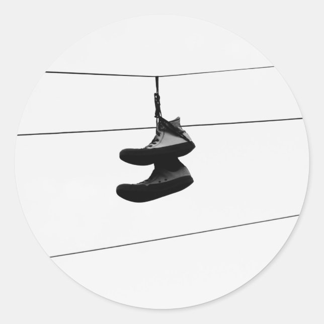 Sticker Rond Shoefiti (Devant)