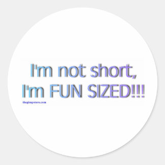 Sticker Rond short_funsize