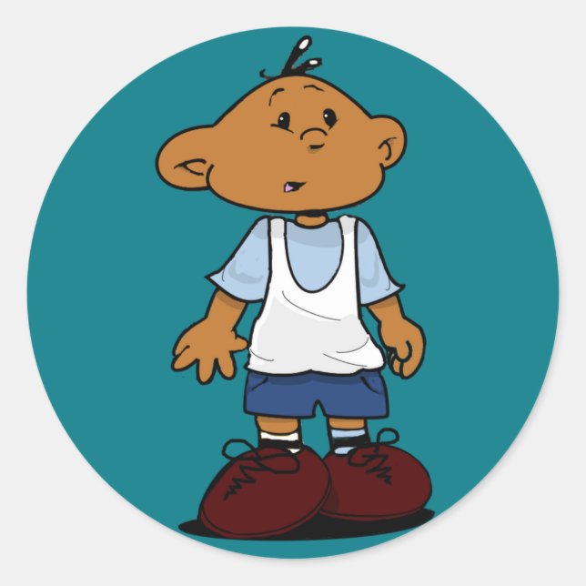 Sticker Rond Short Sleevez (Devant)