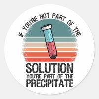 Si vous ne faites pas partie de la solution drôle 