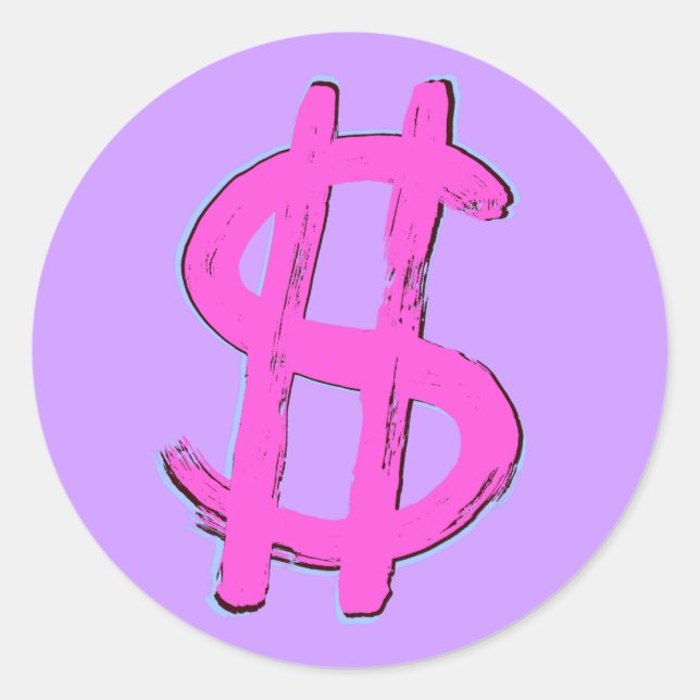 Sticker Rond Sign (Devant)
