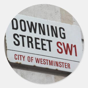 Sticker Rond SIGNE DE RUE Downing