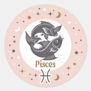Sticker Rond SIGNE Zodiaque