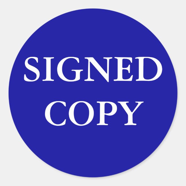 STICKER ROND SIGNEDCOPIE (Devant)