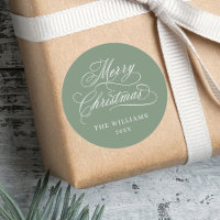 Silencieux romantique calligraphie Joyeux Noël