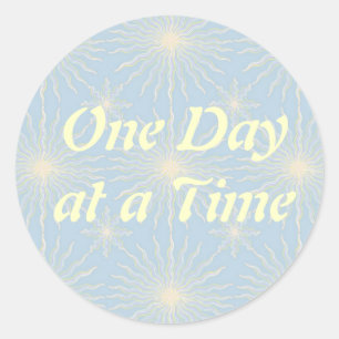 Sticker Rond Silktones Sun Star ODAT