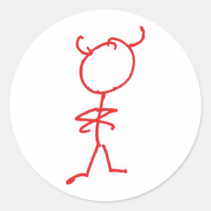 Sticker Rond Simon Jester