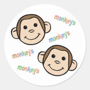 Sticker Rond Singes