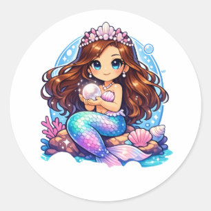 Sticker Rond sirène