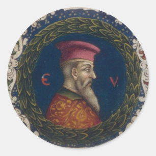 Sticker Rond Skanderbeg