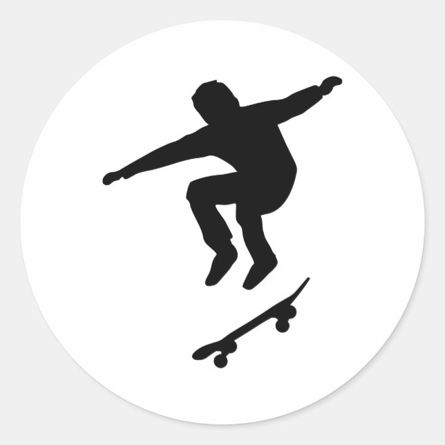 Sticker Rond Skate (Devant)