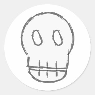 Sticker Rond Sketchy