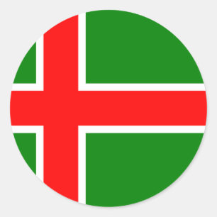 Sticker Rond Småland, Suède