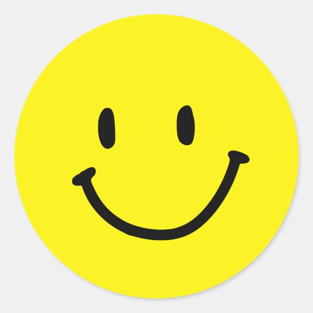 Sticker Rond Smile in Ramadan est une bonne action ! (Devant)