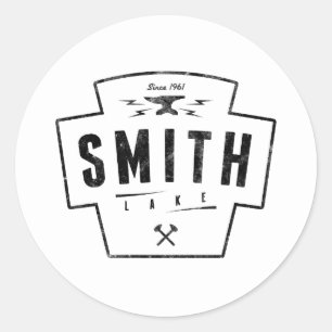 Sticker Rond Smith Lake