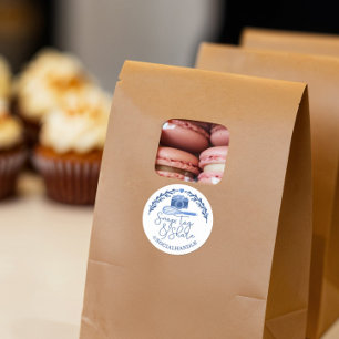 Sticker Rond Snap, Tag, Share Social Media Camera & Bakery Whis