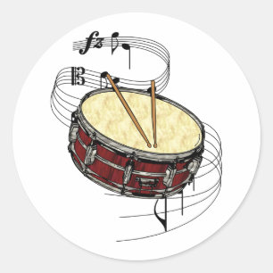 Sticker Rond Snare