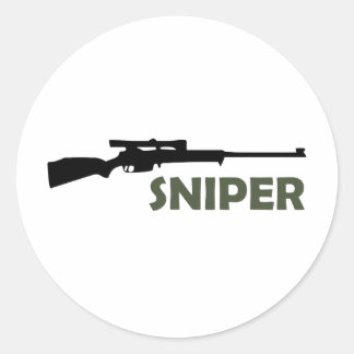 STICKER ROND **SNIPER**