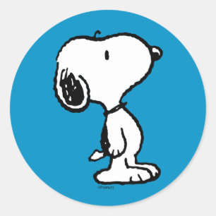 Sticker Rond Snoopy Classic Comics