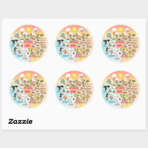 Sticker Rond SoCal