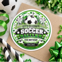 Soccer 5e Anniversaire | Thème de sports amusants