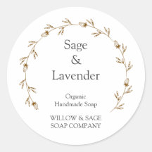Société de savon artisanale personnalisée Fournitu