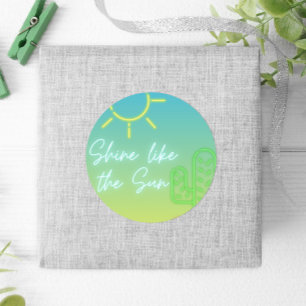 Sticker Rond Soirée de billard