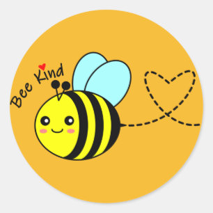 Sticker Rond Sois Gentil