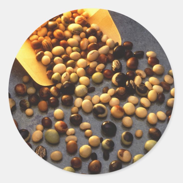 Sticker Rond soja (Devant)