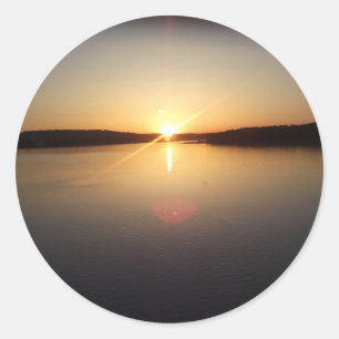 Sticker Rond Soleil
