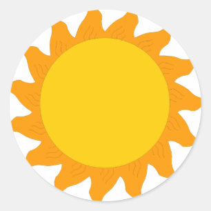 Sticker Rond soleil[1]